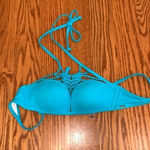 PINK SWIM Crochet Top